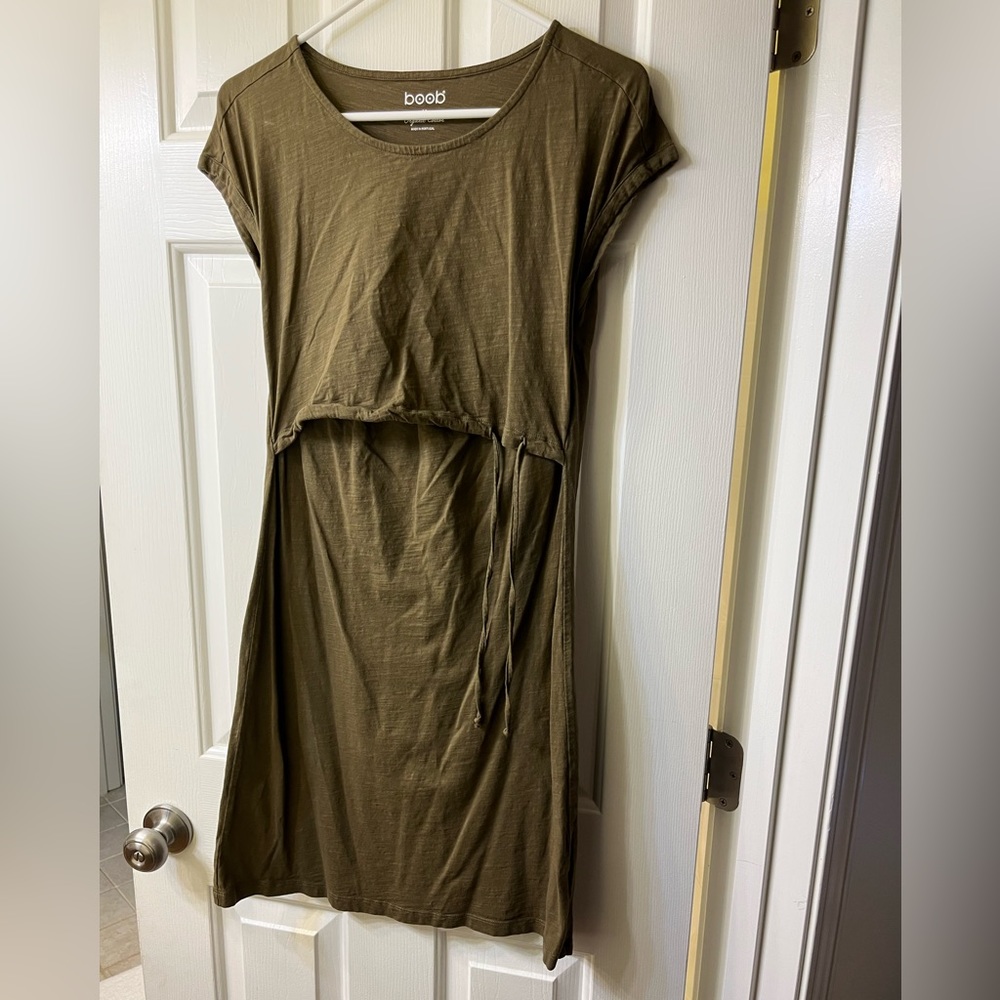 Boob nursing dress